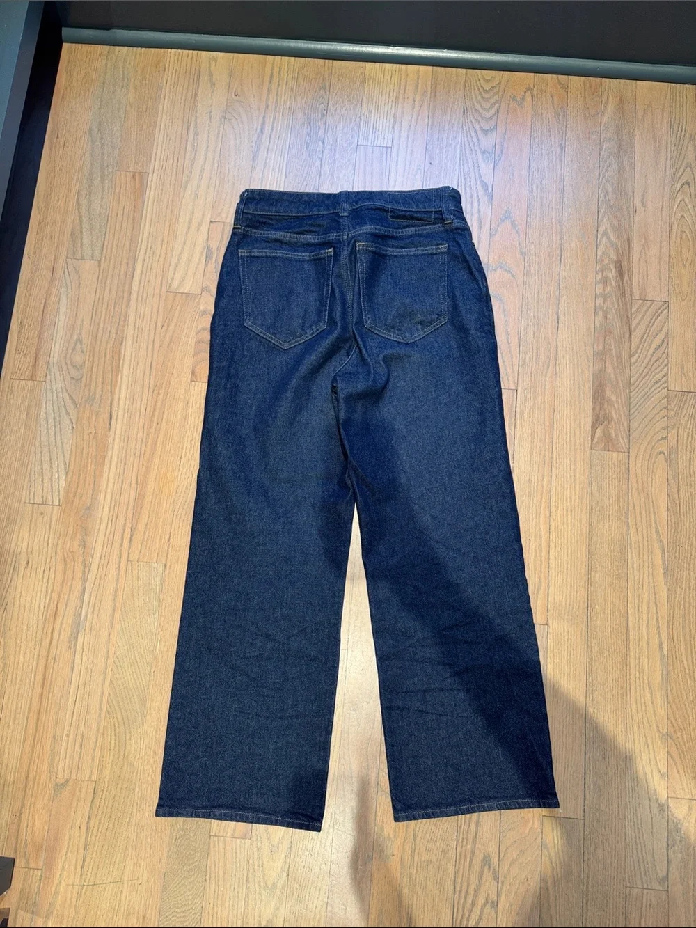 J. Crew Indigo Wide-Leg Jeans - 27